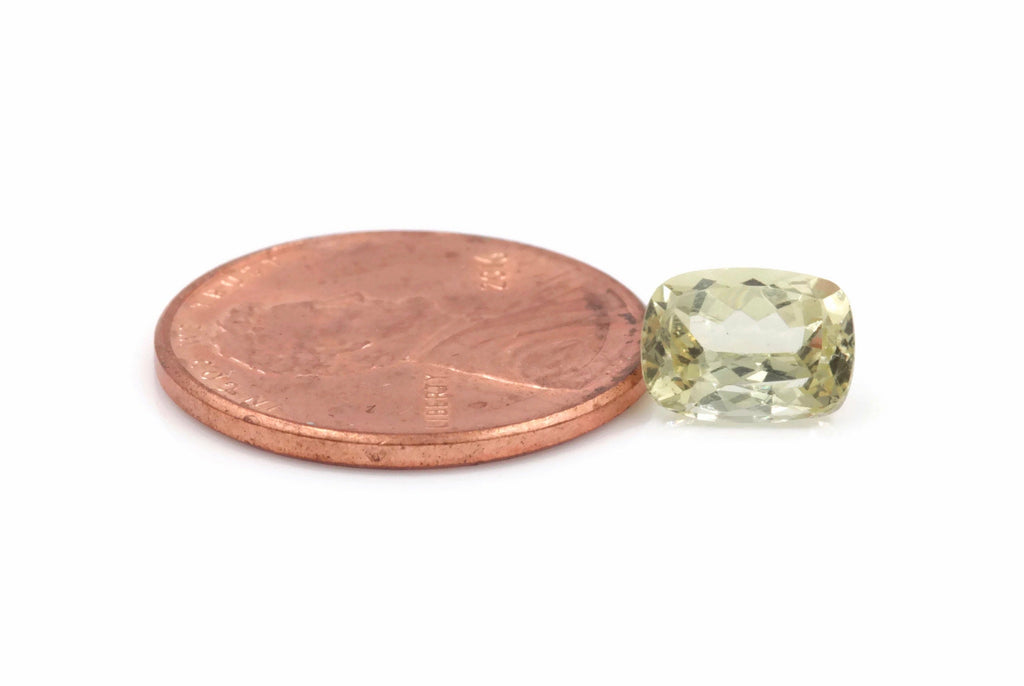 Natural Mint Green Apatite Gemstone Apatite faceted loose stone Natural Apatite Apatite faceted stone 8x6mm 1.25ct-Planet Gemstones
