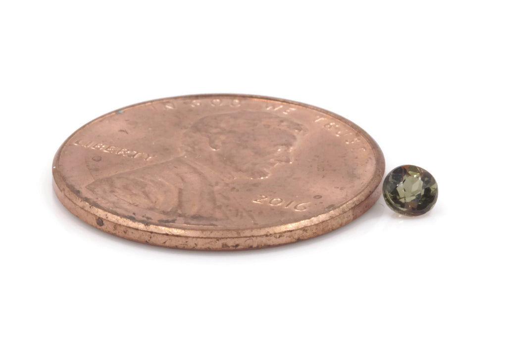 Natural Andalusite Andalusite Gemstone Genuine Andalusite Poor Man Alexandrite Faceted Andalusite DIY ANDALUSITE 5PCS SET 3mm 0.7ct-Planet Gemstones
