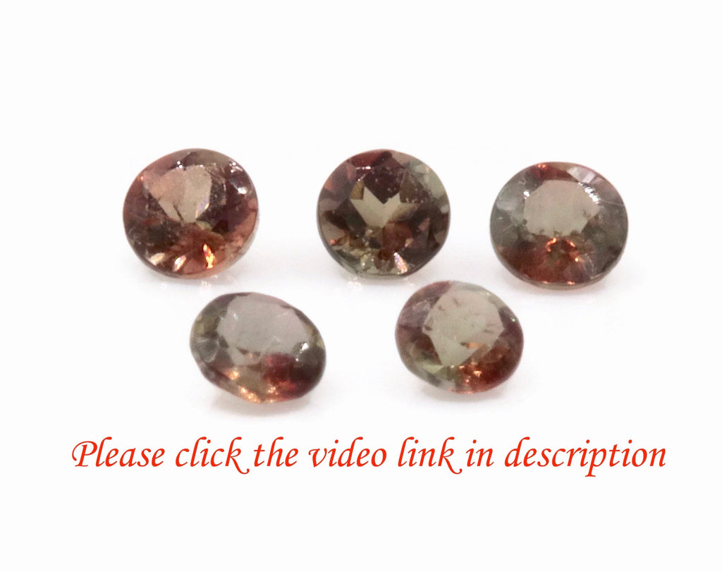 Andalusite Round 2.5mm-Planet Gemstones