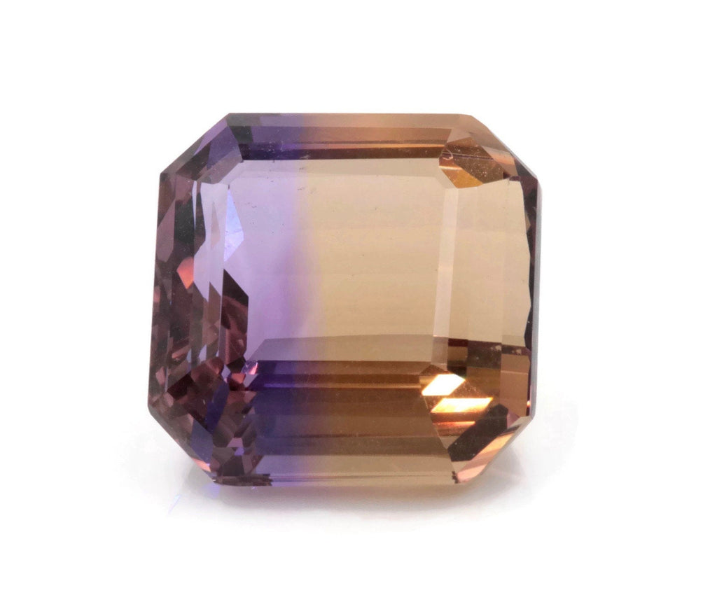 natural ametrine gemstone/ faceted ametrine loose stone/genuine ametrine for jewelry/ametrine gem stone ametrine loose 17mm 26ct-Planet Gemstones