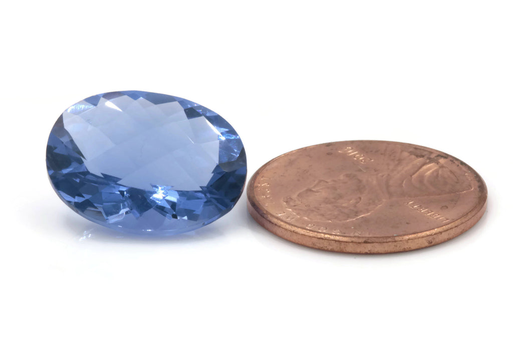 Flourite Oval 12x16mm-Planet Gemstones