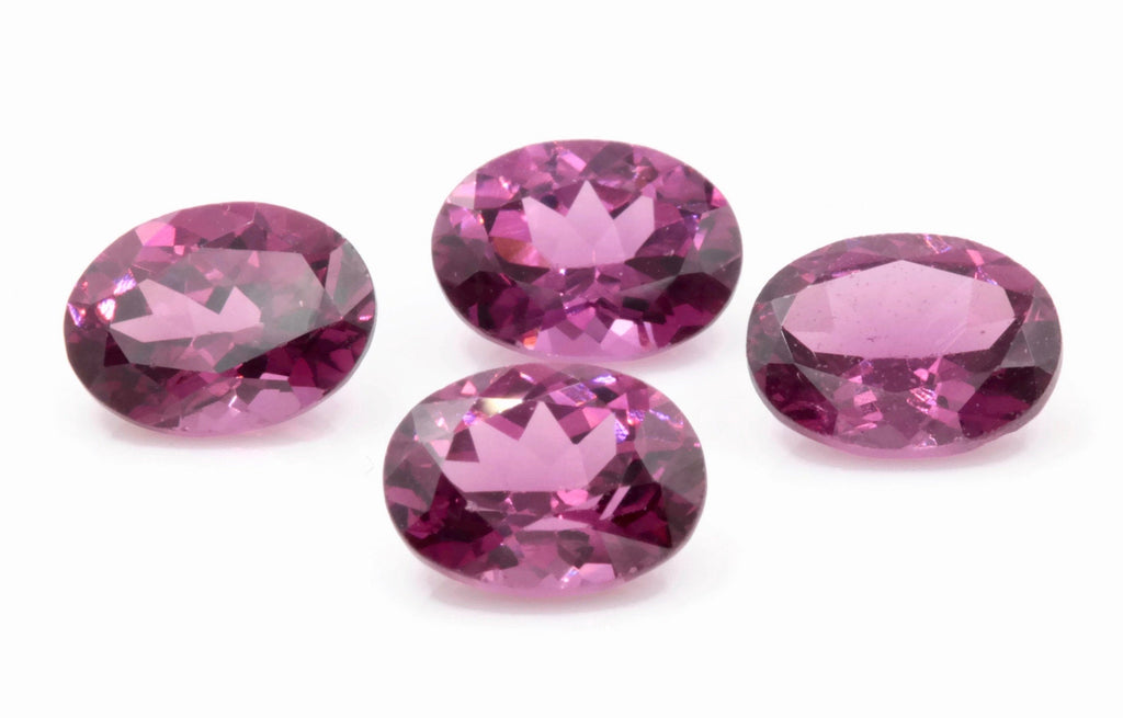 Natural Rhodolite Garnet gemstone Natural Garnet Purple Garnet January Birthstone  Mozambique Garnet Natural rhodolite 8x6mm OV-Planet Gemstones