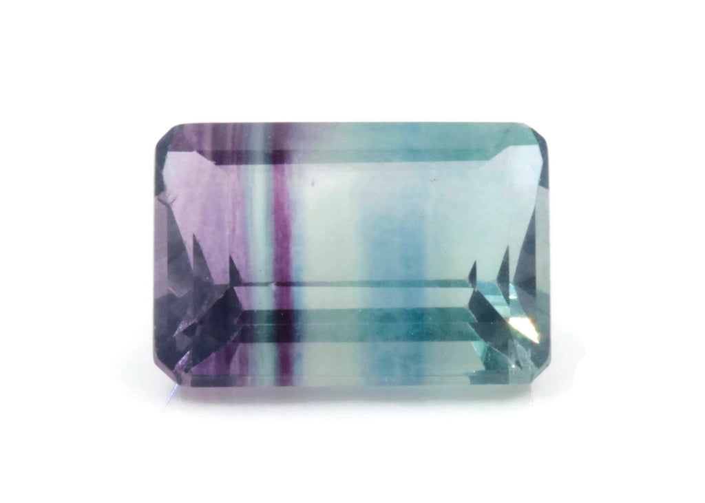 Bicolored Flourite 14x10mm-Planet Gemstones