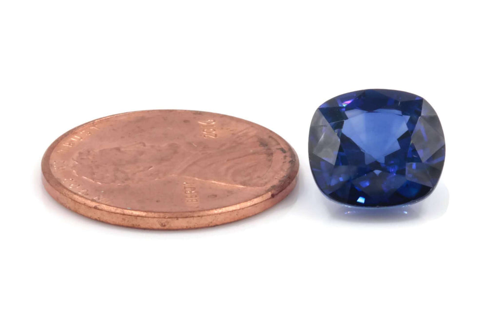 Blue Sapphire Variety 4.98ct 10mm Sapphire Gemstone Genuine Sapphire for Sapphire Jewelry loose sapphire Birthstone wedding gemstone-Planet Gemstones