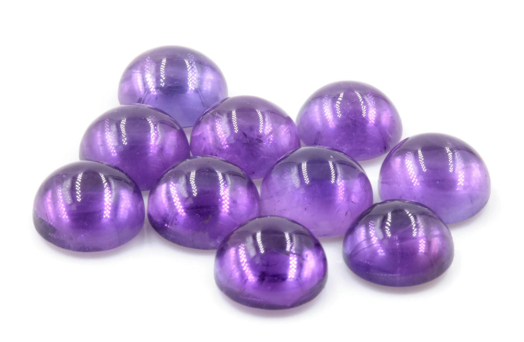 Amethyst Round 8mm-Planet Gemstones