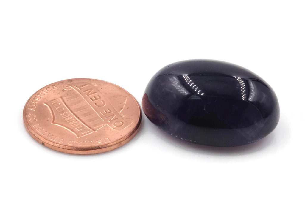 Natural amethyst gemstone amethyst cabochon loose stone genuine amethyst stone loose amethyst amethyst loose stone 18x13mm 12.46ct-Planet Gemstones