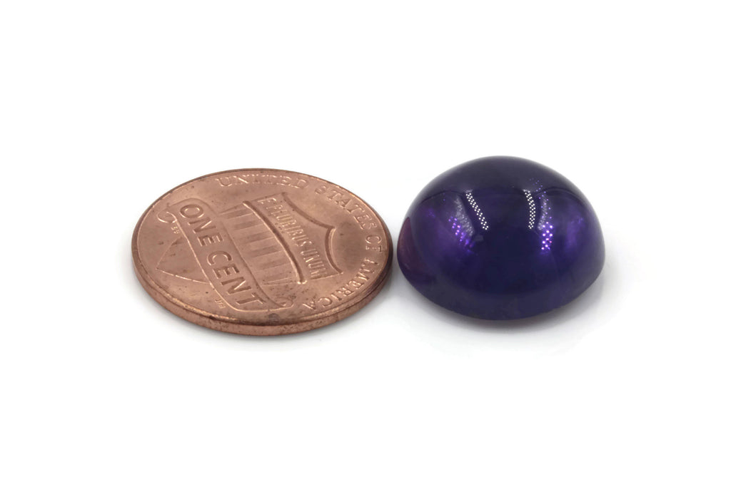 Amethyst Round 15mm-Planet Gemstones