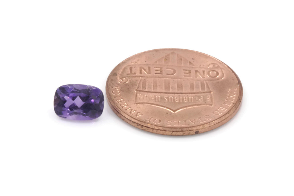Amethyst Cushion 7x5mm-Planet Gemstones