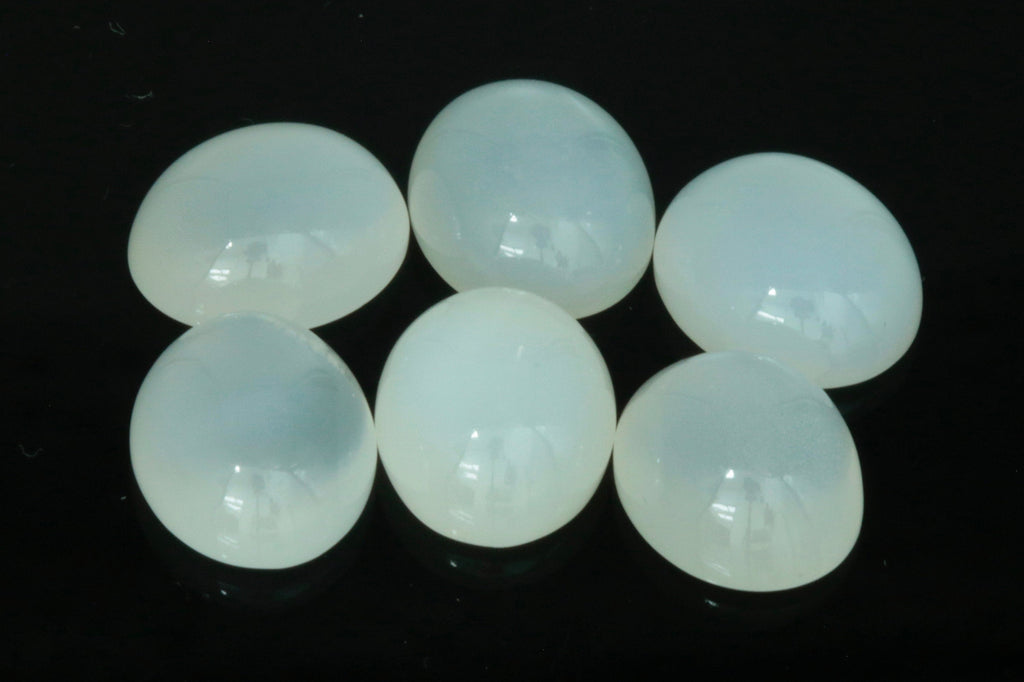 Moonstone cabs 12x10mm-Planet Gemstones