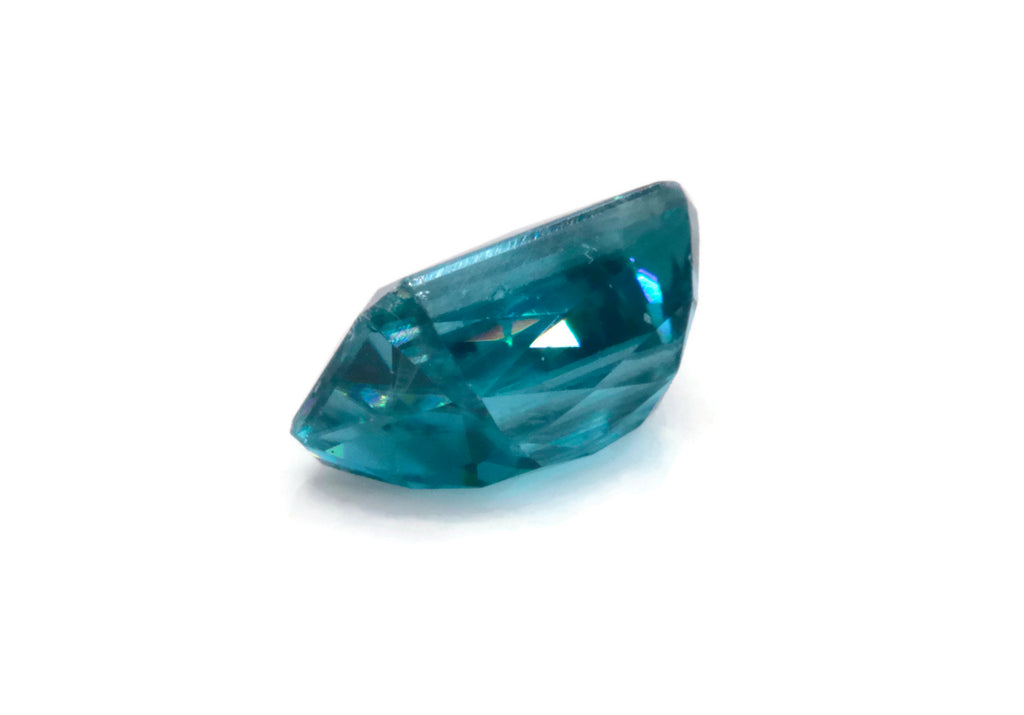 Natural Blue Zircon Cambolite Blue Zircon Natural Zircon December Birthstone Genuine Zircon Blue Zircon Stone 3.26ct 9.5x5.5mm-Planet Gemstones