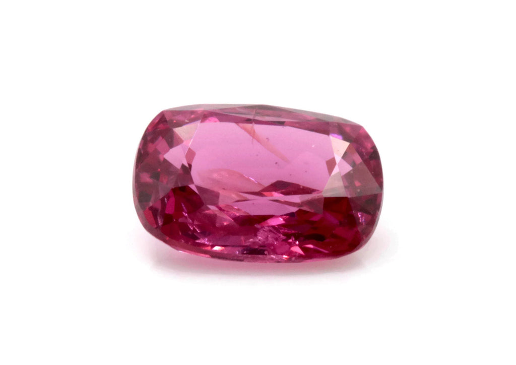 Natural Red Spinel Gemstone Genuine Spinel August birthstone Pink SPINEL faceted Pink Spinel CUShion 7x5mm 1.082ct Loose Stone-Planet Gemstones