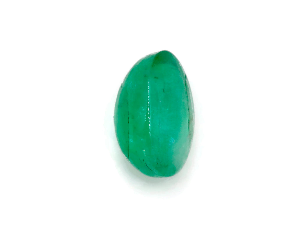 Natural Emerald May Birthstone Zambian Emerald Emerald Gemstone Diy Jewelry Supplies Emerald oval 0.45ct 6x4mm DIY Jewelry Emerald green-Emerald-Planet Gemstones