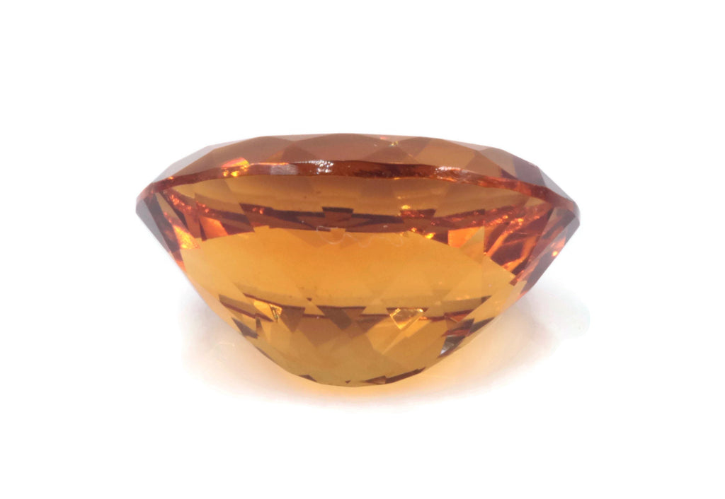 Natural Citrine Quartz DIY Jewelry Supply Citrine faceted Citrine Gemstone November Birthstone Golden Madeira Citrine 16x12mm 8.4ct-Planet Gemstones