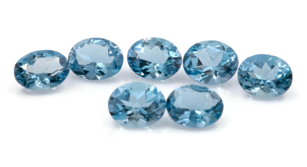 Natural Aquamarine 5x4mm 0.30ct-Aquamarine-Planet Gemstones