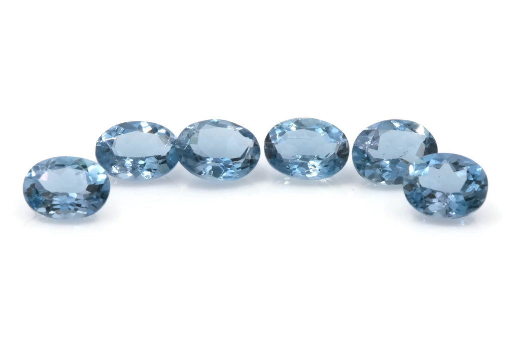 Natural Aquamarine 5x4mm 0.30ct-Aquamarine-Planet Gemstones
