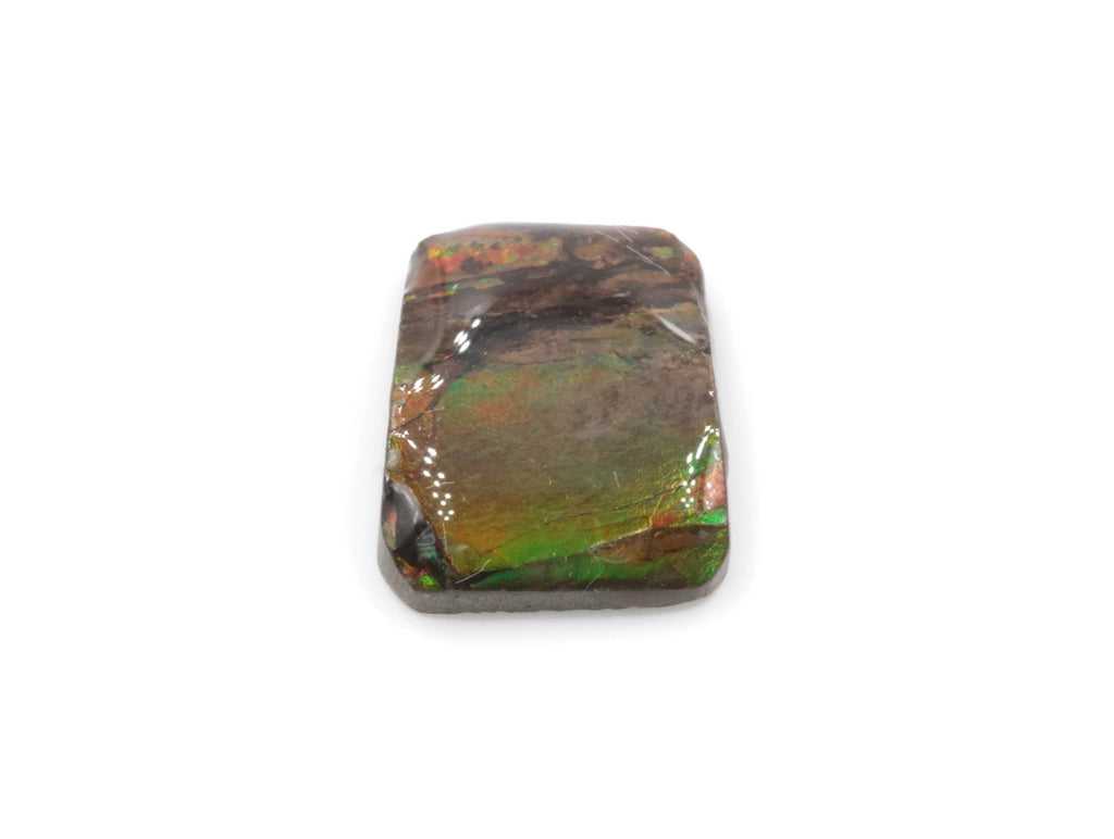 Natural Ammolite Gemstone | Cabochon Ammolite Loose Stone | Canadian Ammolite Gem | Genuine Ammolite Fancy shape 4.26 ct-Planet Gemstones