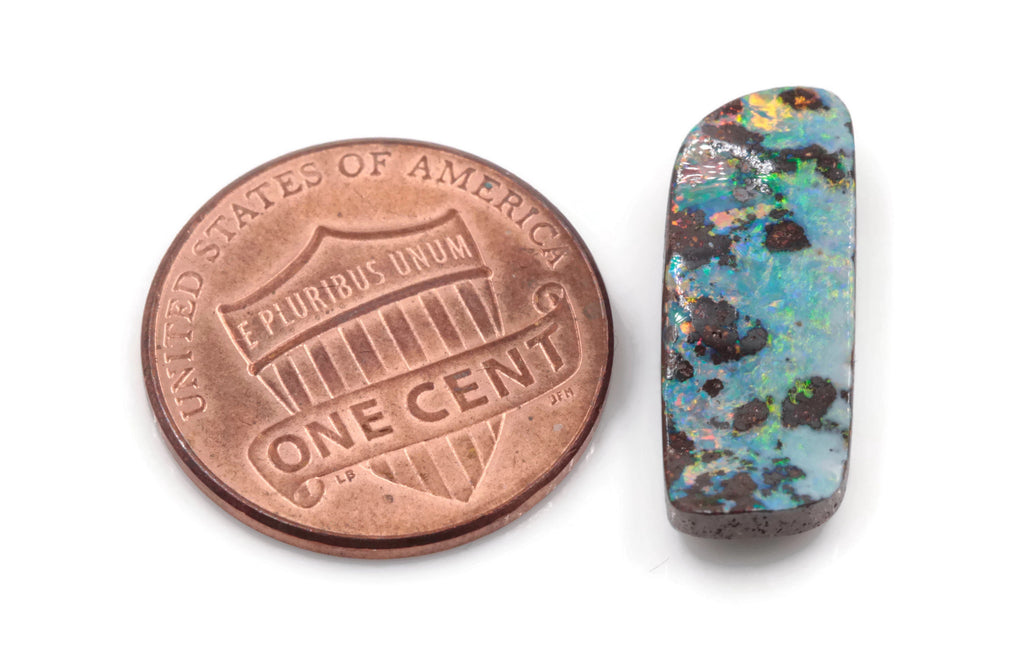 Natural Australian Boulder Opal Genuine Opal Stone Aussie Boulder Opal Stone 6.52ct DIY Jewelry Supplies-Planet Gemstones