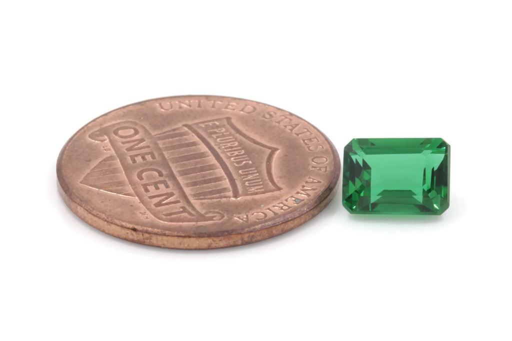 Emerald Octagon 7x5mm-Planet Gemstones