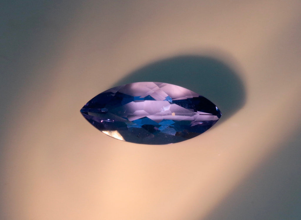 Natural Flourite Flourite Crystal Flourite Flourite Stone Blue Flourite Marquise 16x7mm DIY Jewelry Supplies Color Change Flourite-Planet Gemstones