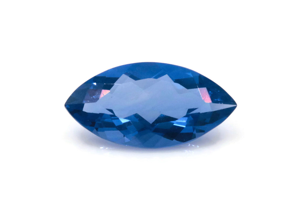 Natural Flourite Flourite Crystal Flourite Flourite Stone Blue Flourite Marquise 18x9mm DIY Jewelry Supplies Color Change Flourite-Planet Gemstones
