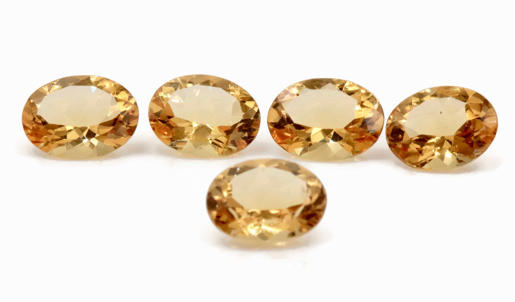 Yellow Beryl Oval 9x7mm-Planet Gemstones
