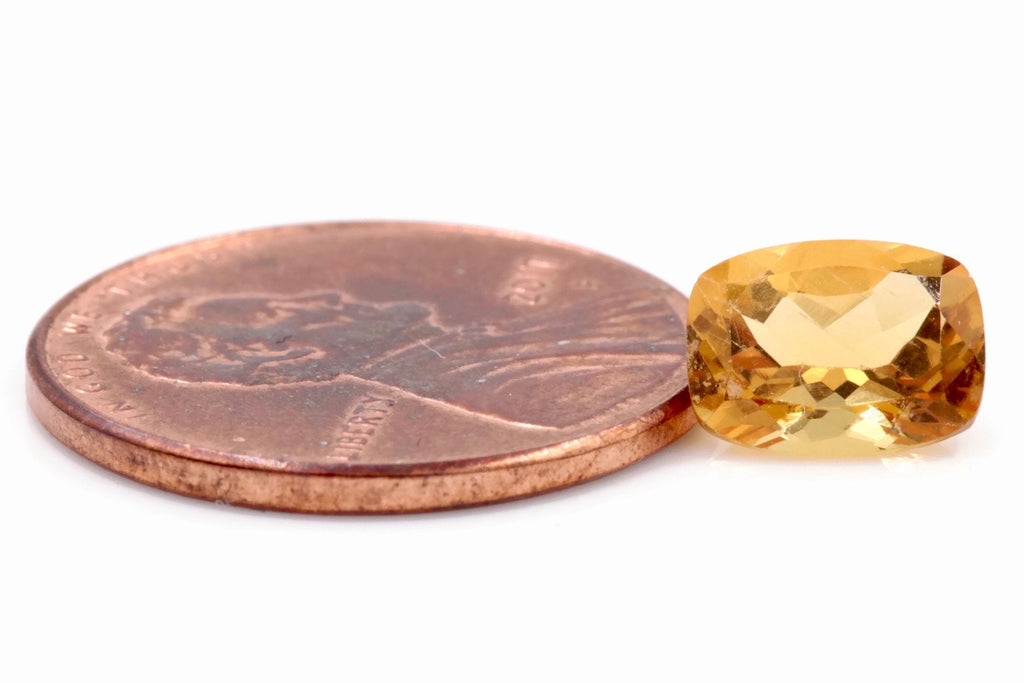 Natural Yellow Beryl 8x6mm genuine yellow beryl Loose Stone beryl SKU:00111317 DIY Jewelry Supplies-Planet Gemstones