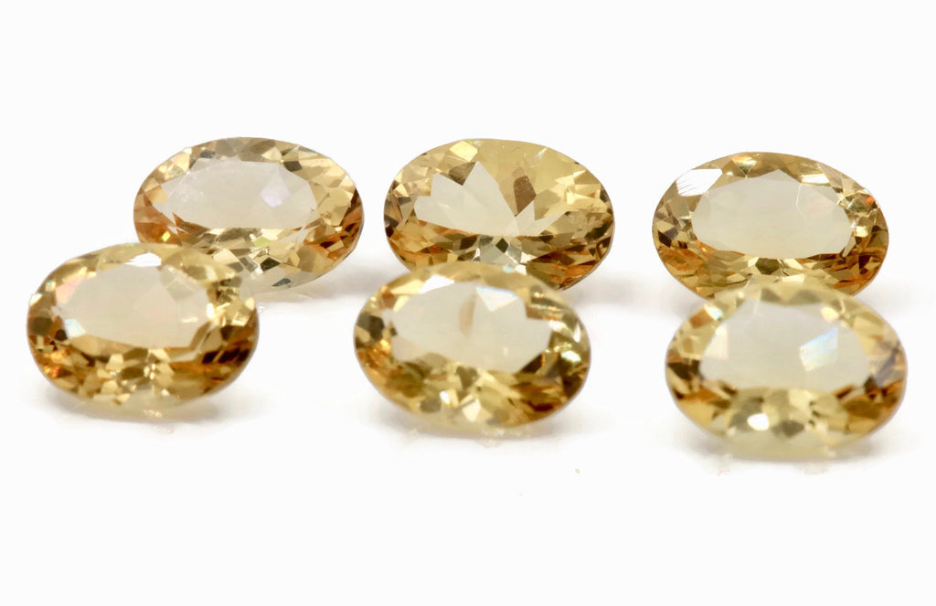 Lemon Beryl Oval 8x6mm-Planet Gemstones