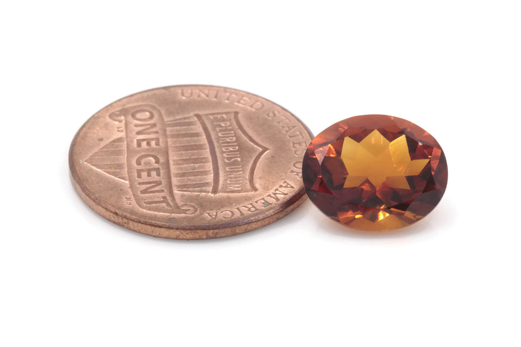 Madeira Citrine 11x9mm-Planet Gemstones