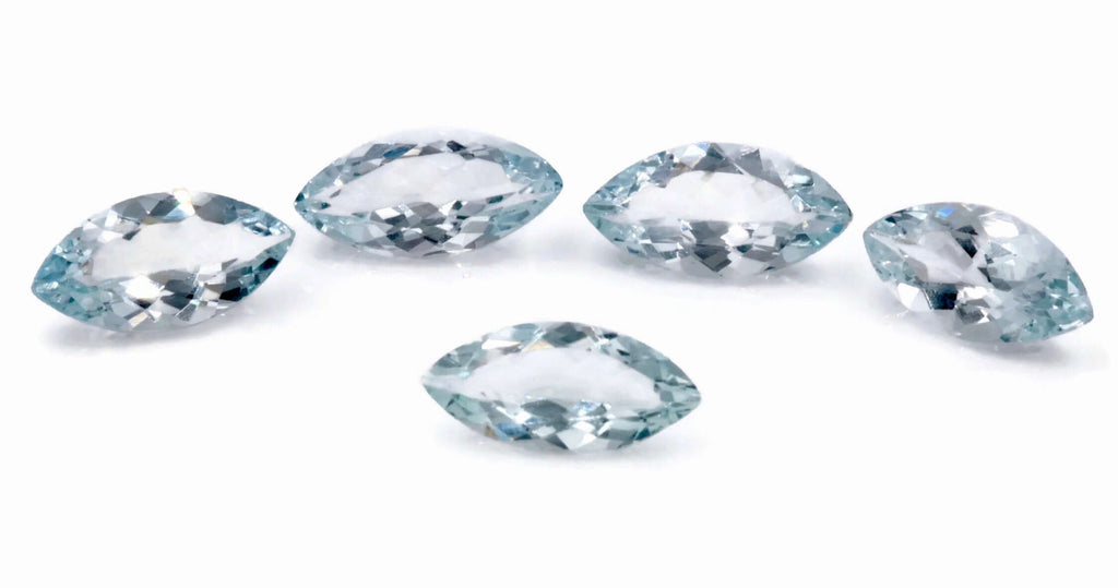 Aquamarine Natural Aquamarine 12x6mm 1.40 ct-Aquamarine-Planet Gemstones