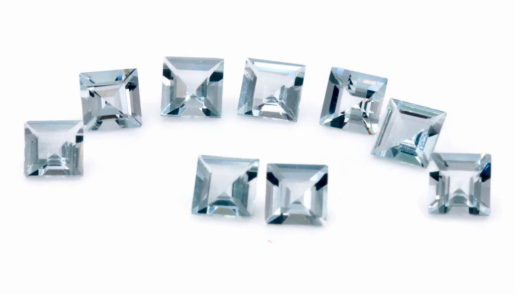 Natural Aquamarine 5mm 0.51 ct-Aquamarine-Planet Gemstones