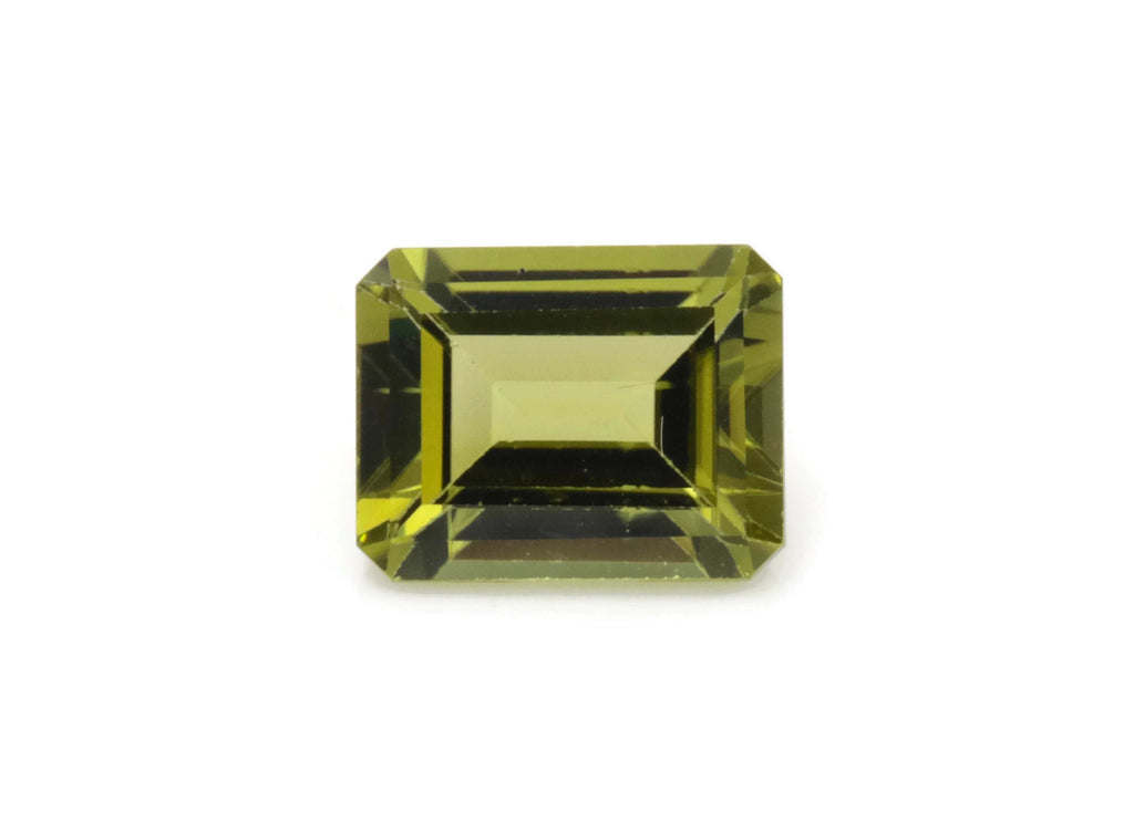 Natural Green Peridot Gemstone 4.83ct 9x7mm Cushion August Birthstone DIY Jewelry Supplies Peridot Genuine Peridot Loose Gemstone-Planet Gemstones