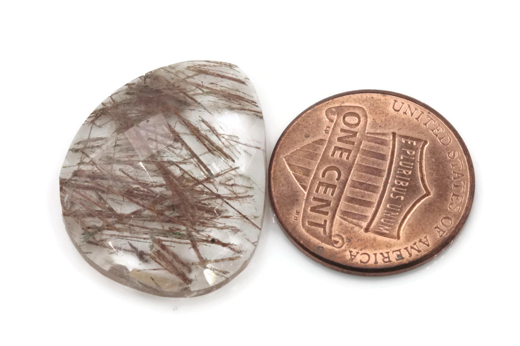 Rutile Quartz 20x25mm-Planet Gemstones