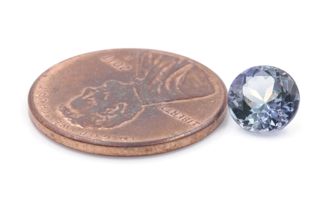 Tanzanite Round 7mm-Tanzanite-Planet Gemstones