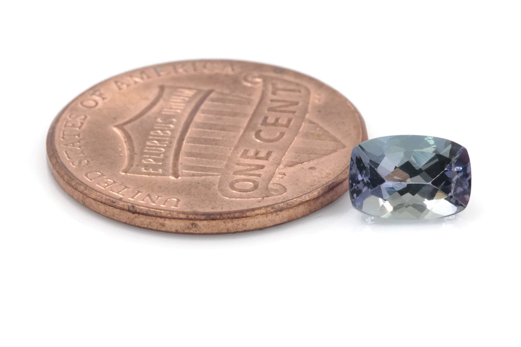 Tanzanite Cushion 7x5mm-Tanzanite-Planet Gemstones