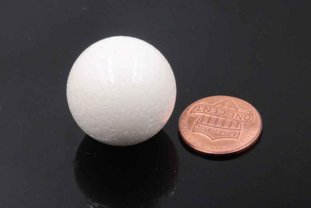 White Coral Round 24mm-Planet Gemstones