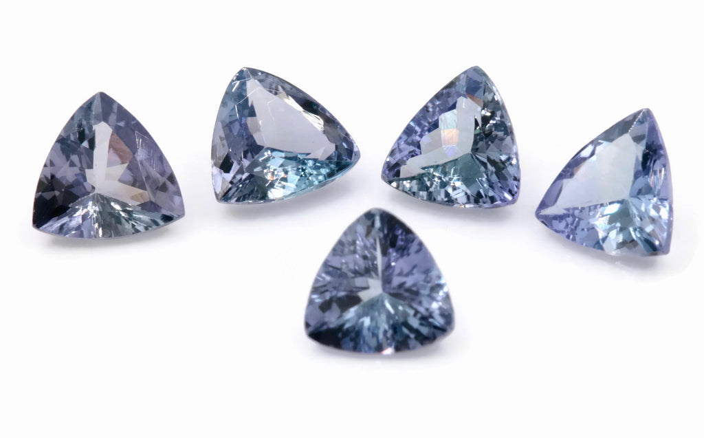 Natural tanzanite Tanzanite Gemstone December birthstone DIY Jewelry Tanzanite tanzanite DIY Jewelry Supplies TRI 7mm-Tanzanite-Planet Gemstones