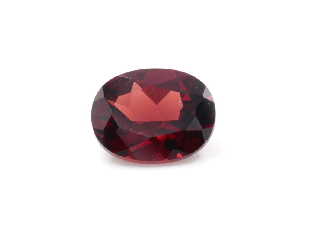 Natural Red Garnet 8x6mm OV 2.31ct January Birthstone Faceted Garnet gemstone DIY Red Garnet gemstone-Planet Gemstones
