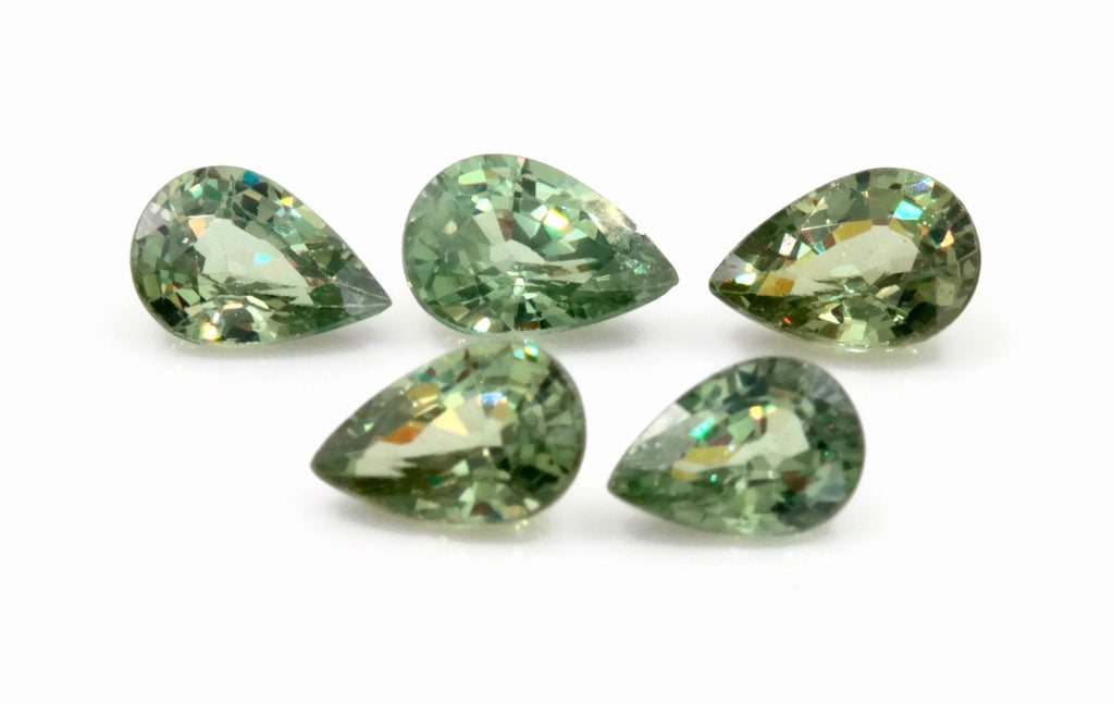 Natural Demantoid Garnet Gemstone Garnet Demantoid Garnet January Gemstone 5x3mm PE Loose Stone SKU:00111369-Planet Gemstones