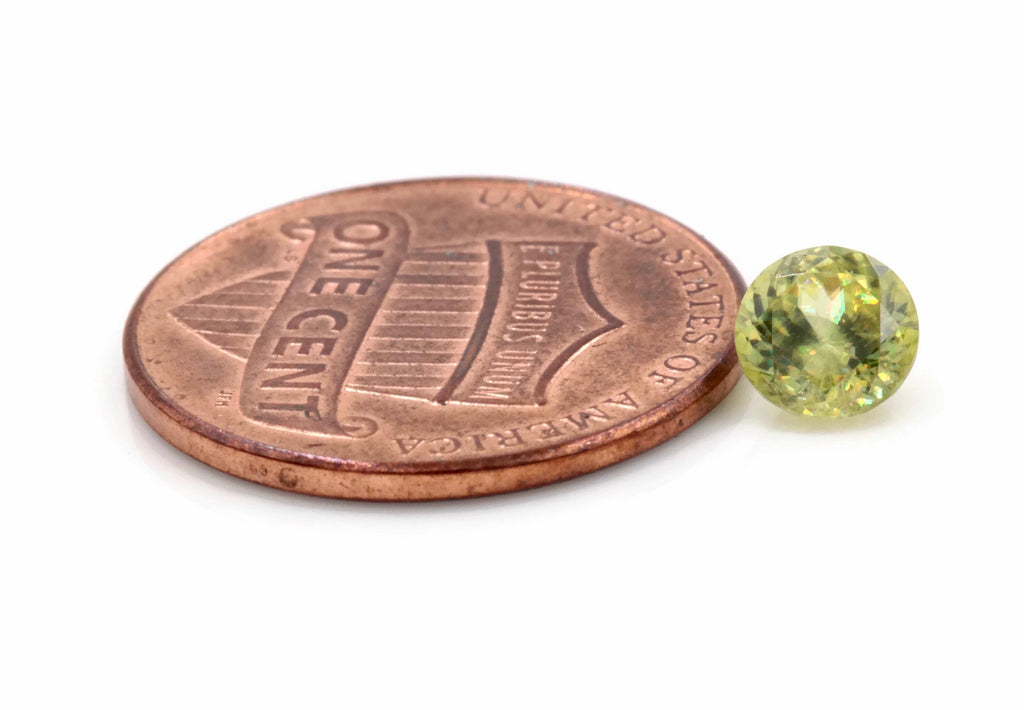 Sphene Round 5.5mm-Planet Gemstones