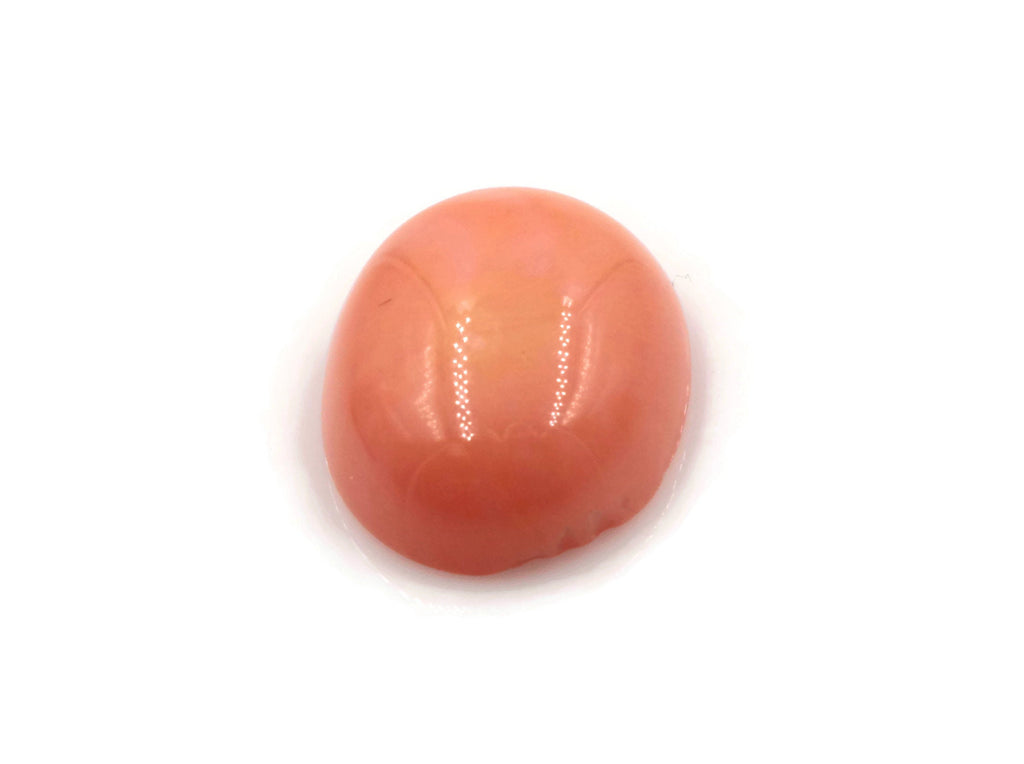Natural Salmon Coral Gemstone Genuine Coral Stone Taiwan Coral DIY Jewelry Supplies 10x8mm OV DIY Jewelry Supplies-Planet Gemstones