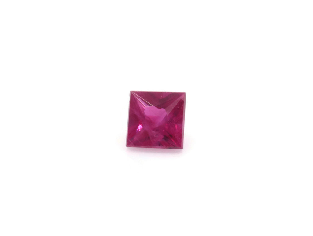 Ruby Square 2.5mm-Ruby-Planet Gemstones
