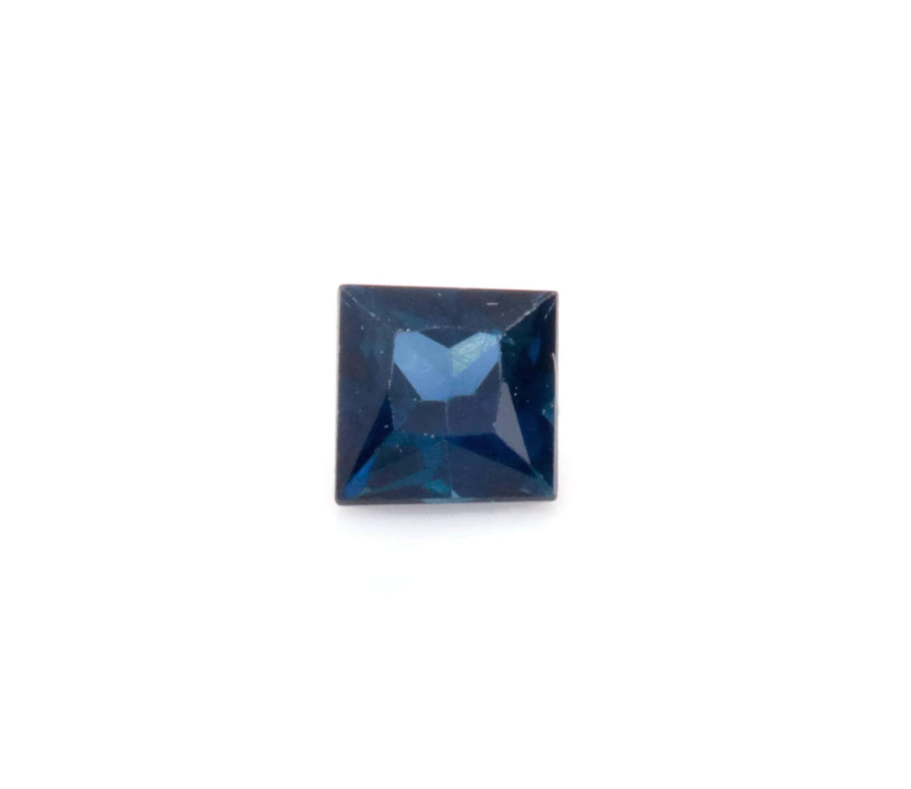 Blue Sapphire 2.75mm 0.30ct Square Cushion Sapphire Gemstone Genuine Sapphire for Sapphire Jewelry loose sapphire Birthstone-Planet Gemstones