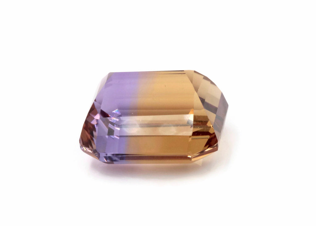 natural ametrine gemstone/ faceted ametrine loose stone/genuine ametrine for jewelry/ametrine gem stone ametrine loose 16x17mm 21.5ct-Planet Gemstones