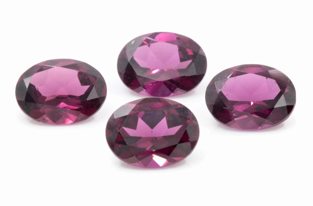Natural Rhodolite Garnet gemstone Natural Garnet Purple Garnet January Birthstone  Mozambique Garnet Natural rhodolite 9x7mm OV-Planet Gemstones