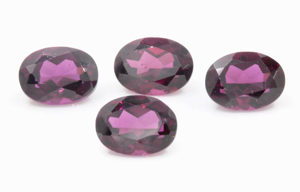 Rhodolite Garnet 8x6mm-Planet Gemstones