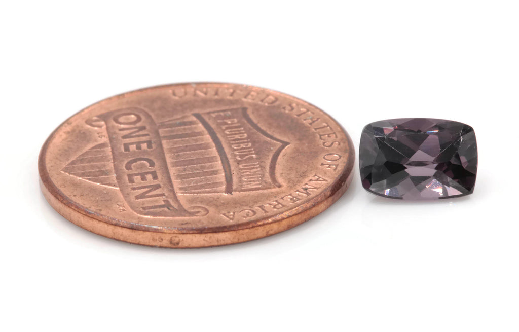 Natural Spinel Spinel Gemstone Genuine Spinel August birthstone Natural Lavender SPINEL 7x5mm Spinel Cushion 1.13ct Spinel Loose stone-Planet Gemstones