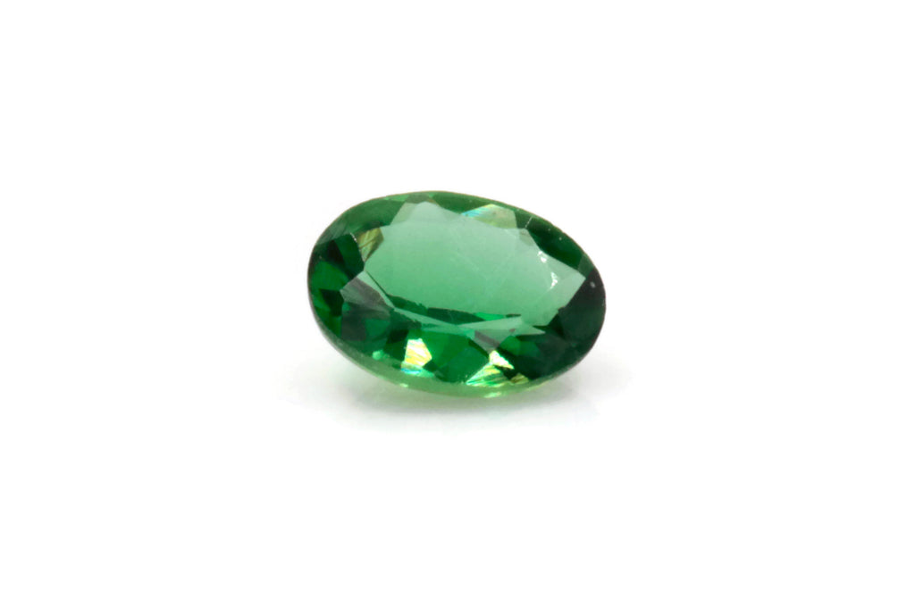 Natural Chrome Tourmaline Gemstone green stone natural chrome stone green tourmaline gems round 3x4mm 0.30ct DIY Jewelry Supplies-Tourmaline-Planet Gemstones