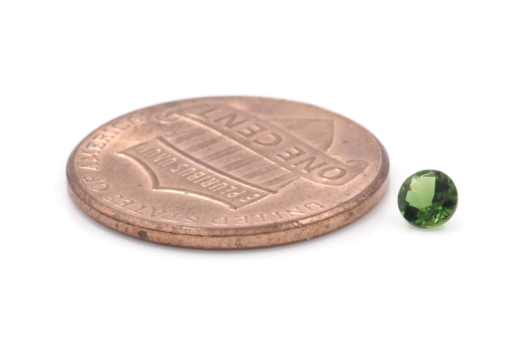 Chrome Tourmaline Round 3.5mm-Tourmaline-Planet Gemstones