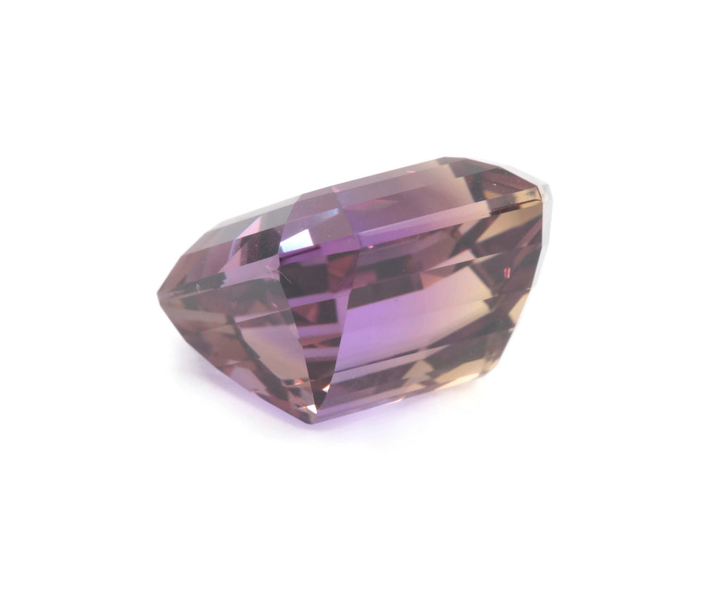 natural ametrine gemstone/ faceted ametrine loose stone/genuine ametrine for jewelry/ametrine gem stone ametrine loose 17mm 26.8ct-Planet Gemstones