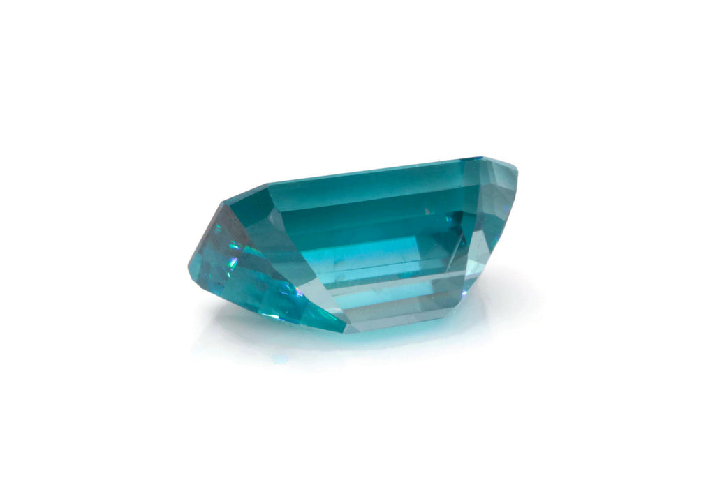 Natural Blue Zircon Cambolite Blue Zircon Natural Zircon December Birthstone Genuine Zircon Blue Zircon Stone 9.46ct 14x9mm DIY Jewelry-Planet Gemstones